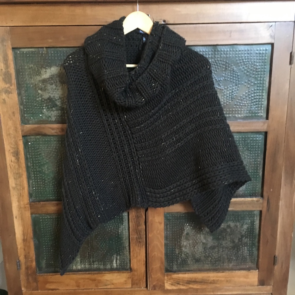 Chunky Knit Poncho